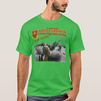 Artillerie M198 Howitzer Ik ben een Artilleryman I T-shirt