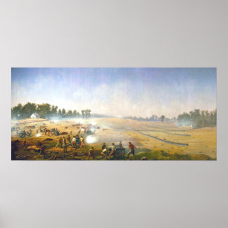 Artillery Hell door kapitein James Hope Poster