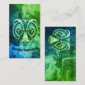 Artio dans~ Carte de visite vert (Devant / Derrière)