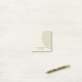 Artisan 3x3 Notes Sage Minimalist Brand (Op bureau)