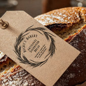 Artisan Baker Tarwe Krans Biologisch Zuurdesembroo Rubberstempel