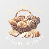 Artisan Bread Basket Raamsticker (Vel)