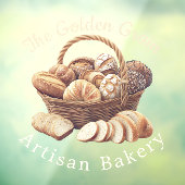 Artisan Bread Basket Raamsticker (Vel 3)
