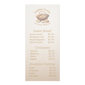 Artisan Bread Basket Reclamekaart