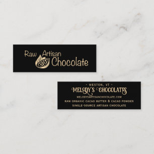 Artisan brut Chocolat Gold sur carte de produit no