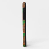 Artisan Elegant Leather Squares Patchwork Case-Mate iPhone Case (Achterkant/links)