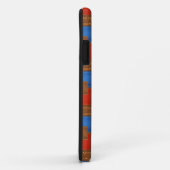 Artisan Elegant Leather Squares Patchwork Case-Mate iPhone Case (Achterkant/rechts)