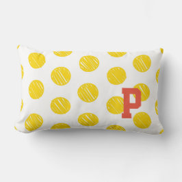 Artisan Polka Dots Pickleball INITIAAL Sports Fun Kussen