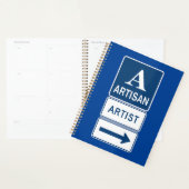 Artisan Studio Signer flèche directionnelle (Devant avec enveloppe)
