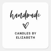 artisanal | Étiquette de produit d'emballage de sc (Devant)