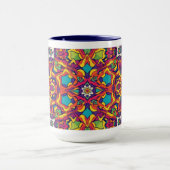 Artisanal Moroccan Mandala Coffee Mug (Centre)