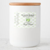 artisanal | Savon de Bergamot maison | Étiquette d (Devant)