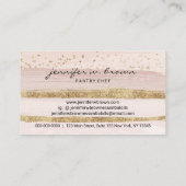 Artisanale koekjesbakkerij visitekaartje (Achterkant)