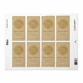 Artisanat artisanal étiquette (Feuille entière)