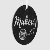 Artisanat de fabrication et typographie du fil Tex (devant)