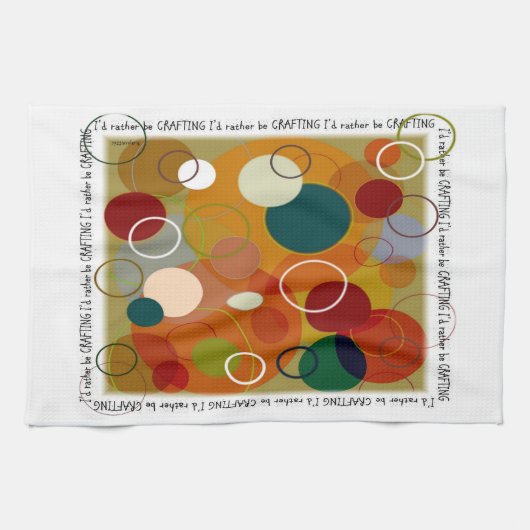 Artisanat Serviette de cuisine (Horizontal)