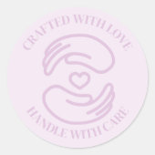 Artisanat Sticker avec amour (Devant)