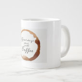 "Artisan's Brew: Specialty Coffee Mok" Extra Grote Beker (Voorkant rechts)