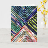 Artisanware Knit Kaart (Gele Bloem)