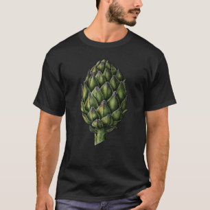 Artisjok Groente Grappige Kostuum Artisjok Liefheb T-shirt