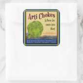 Artisjok  krat Art Sticker (Tas)