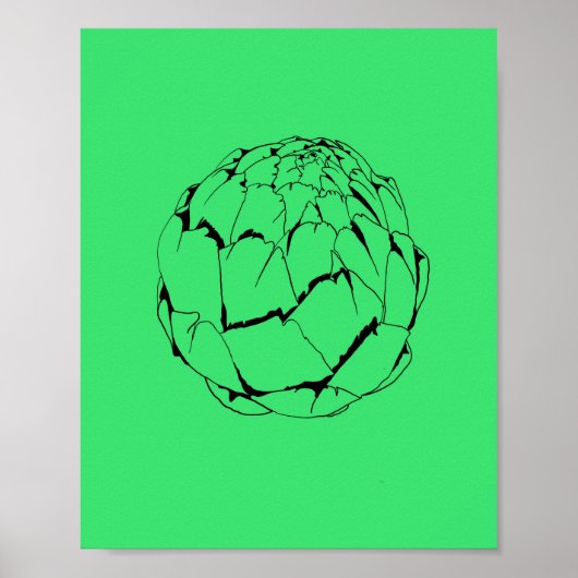 Artisjok Poster (Voorkant)