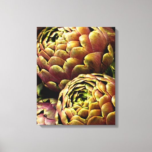 artisjokken canvas afdruk (Voorkant)
