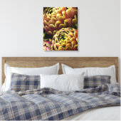 artisjokken canvas afdruk (Insitu (Slaapkamer))