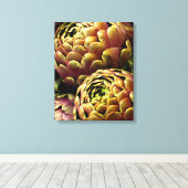 artisjokken canvas afdruk (Insitu (Houten vloer))