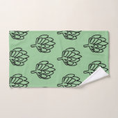 Artisjokken van plantaardig wereldbol, eetbare blo bad handdoek (Handdoek)