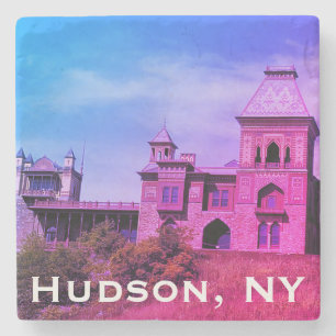 Artist Frederic Edwin Church Hudson, NY Estate Stenen Onderzetter