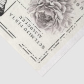 Artist Grote  Pioen Vlinder Decoupage Tissuepapier (Detail)