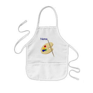 Artist Palette Apron voor kinderen Kinder Schort