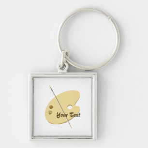 Artist Palette Premium Sleutelhanger