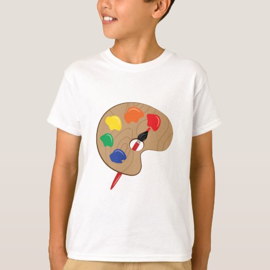 Artist Palette T-shirt (Voorkant)