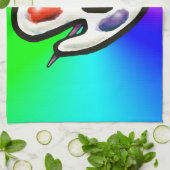 Artist Palette Theedoek (Gevouwen)