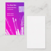 Artist Peintre Carte de visite Modèle de design (Devant / Derrière)