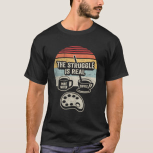 Artist Shirt Retro Art Lover Gift Funny Pa