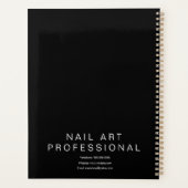 Artiste à ongles Peinture Art Rendez-vous Planific (Dos)