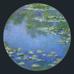 Artiste artistique Claude Monet Stickers<br><div class="desc">Les stickers Claude Monet,  peintre impressionniste de beaux-arts,  accompagnent vos cartes ou invitations. Entièrement personnalisable et prêt à partir ! Ajoutez un nom pour les plaques !</div>