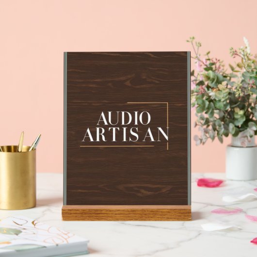 Artiste audio (Mariage)