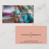 Artiste bijouterie Carte de visite (Devant / Derrière)