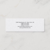 Artiste branché de maquillage Stylish Pearl Carte (Dos)