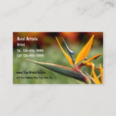 Artiste Carte de visite (Devant)