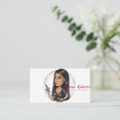 Artiste Carte de visite moderne (Debout devant)