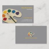 Artiste | Carte de visite professionnel (Devant / Derrière)