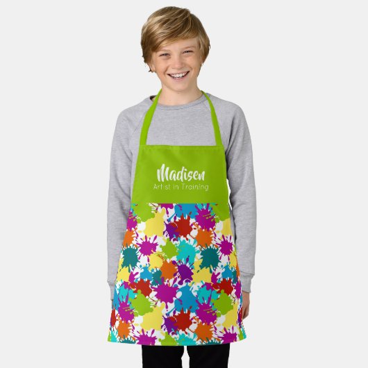 Artiste dans le tablier de formation (Porté)