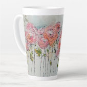 Artiste de ferme Blossom Latte Mug (Angle gauche)