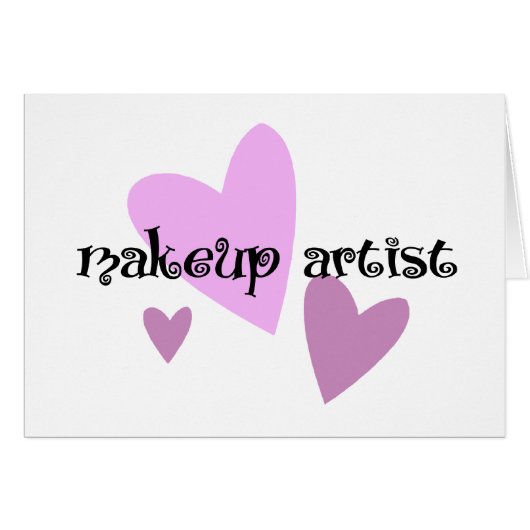 Artiste de maquillage (Devant horizontal)