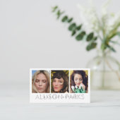 Artiste de maquillage / Autre Carte de visite (Debout devant)